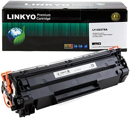 linkyo compatible toner cartridge replacement for hp 78a ce278a black